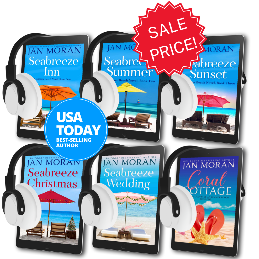 Summer Beach Series Audio Bundle Seabreeze Inn Jan Moran beach reads contemporary romance family saga