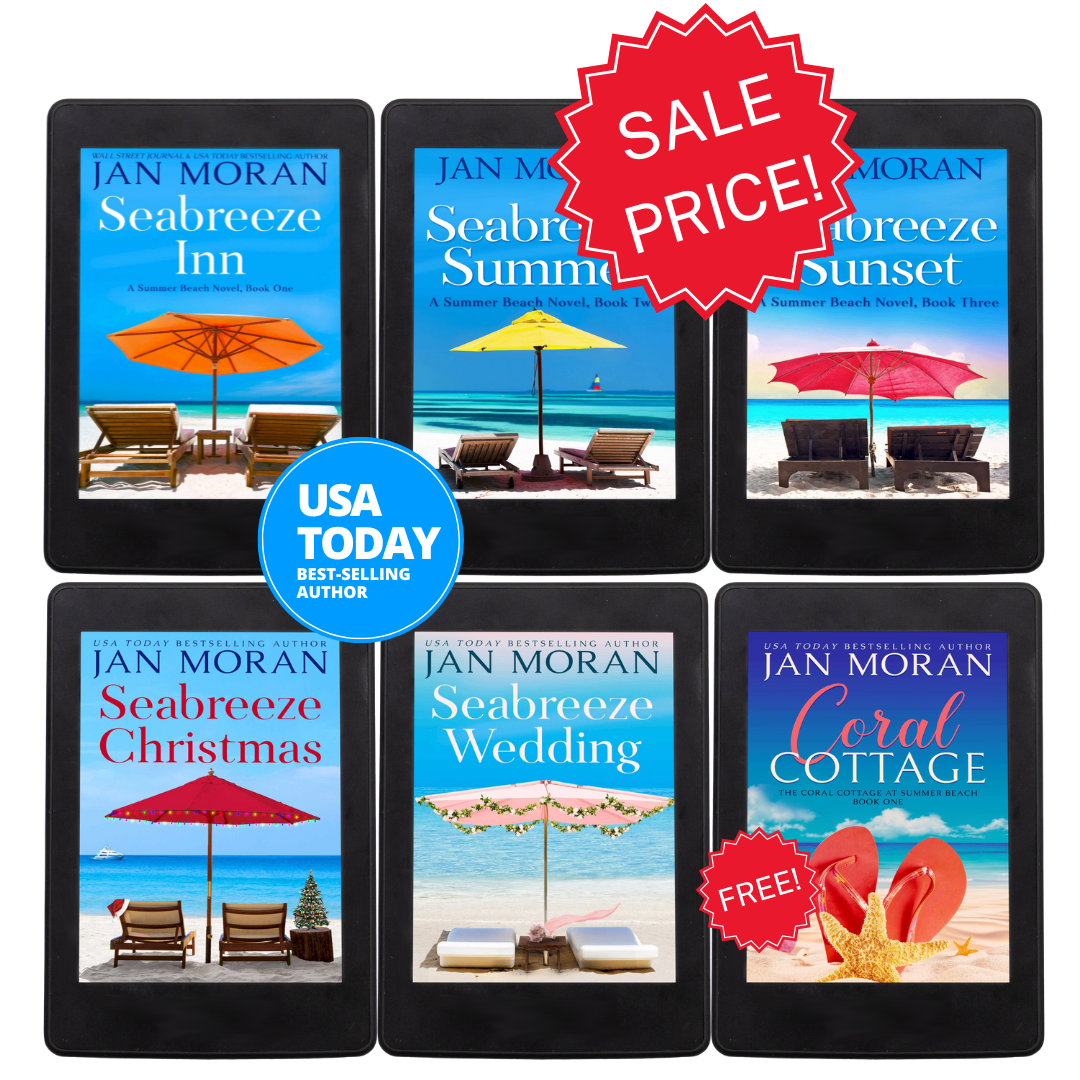 Summer Beach Series Ebook Bundle Seabreeze Inn Jan Moran beach reads contemporary romance family saga