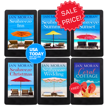 Summer Beach Series Ebook Bundle Seabreeze Inn Jan Moran beach reads contemporary romance family saga