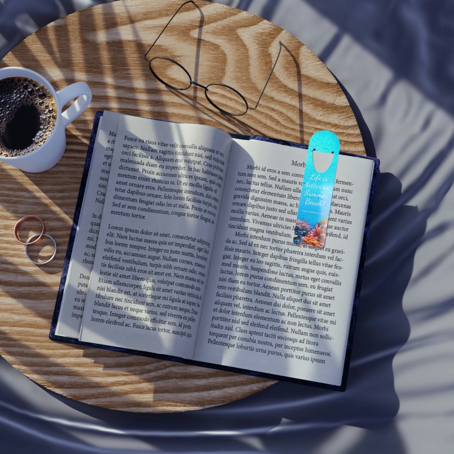 Summer Beach Bookmark - Ocean