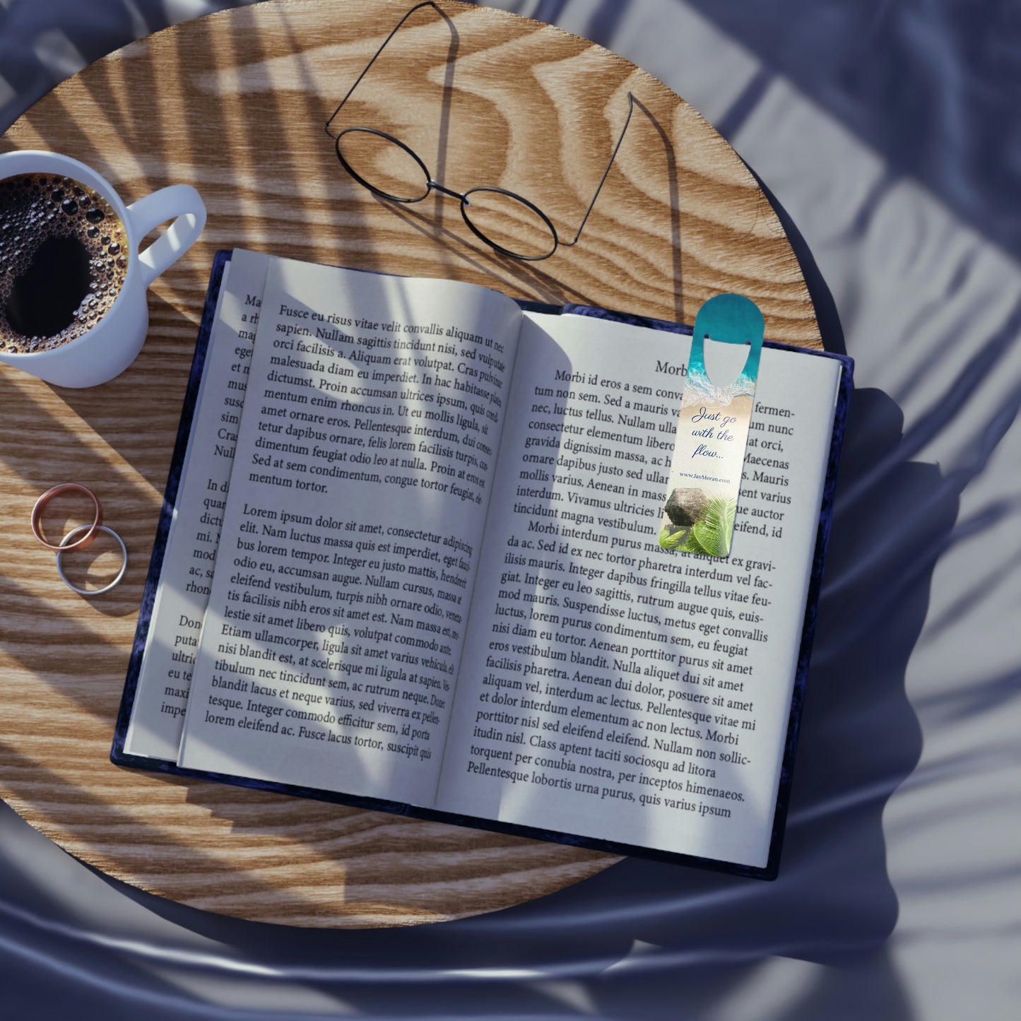 Palm Tree Bookmark - Just go with the flow...